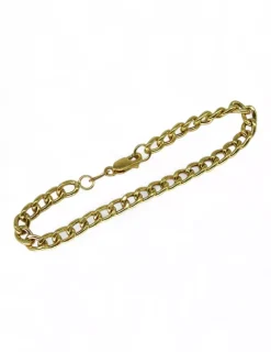 Discount Pulsera Barbada oro 18k - 20cm Pulseras De Plata|Pulseras De Oro