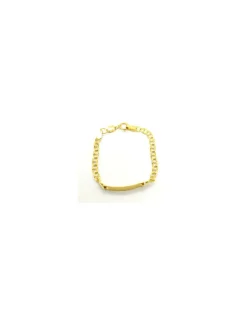 New Pulsera bebe cierre reasa de oro 18k - 10.5cm Esclavas|Pulseras De Oro