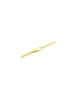 New Pulsera bebe cierre reasa de oro 18k - 10.5cm Esclavas|Pulseras De Oro