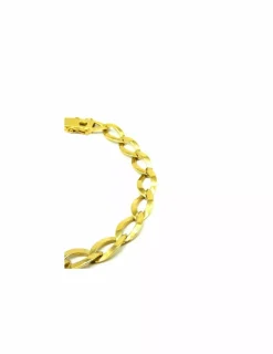 Cheap Pulsera Bilbao óvalos oro 18k - 22cm Pulseras De Plata|Pulseras De Oro
