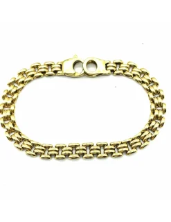 Sale Pulsera Bismark oro 18k - 17cm Pulseras De Plata|Pulseras De Oro