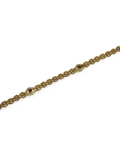 Clearance Pulsera Bismark rombos oro 18k - 19cm Pulseras De Plata|Pulseras De Oro