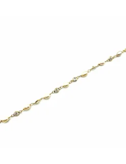 Clearance Pulsera circonitas y perlas 18k - 17,5cm Pulseras De Plata|Pulseras De Oro