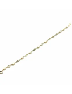 Clearance Pulsera circonitas y perlas 18k - 17,5cm Pulseras De Plata|Pulseras De Oro