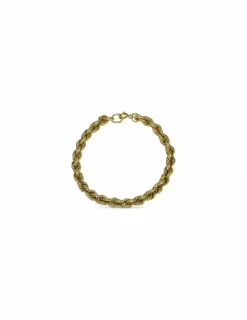 Cheap Pulsera cordón salomónico oro 18k - 20x0.5cm Pulseras De Plata|Pulseras De Oro
