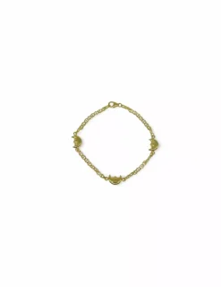 Outlet Pulsera de lunas oro 18k - 17cm Pulseras De Plata|Pulseras De Oro