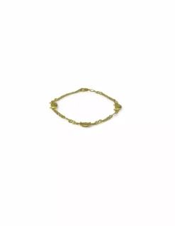 Outlet Pulsera de lunas oro 18k - 17cm Pulseras De Plata|Pulseras De Oro