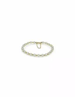 Store Pulsera de perlas y bolitas oro 18k - 19cm Pulseras De Plata|Pulseras De Oro