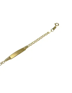New Pulsera esclava bebe eslabón love oro 18k - 12cm - 1,6gr Esclavas|Pulseras De Plata