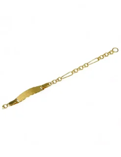 Clearance Pulsera esclava bebe eslabón love x 1 oro 18k - 14cm Esclavas|Pulseras De Oro