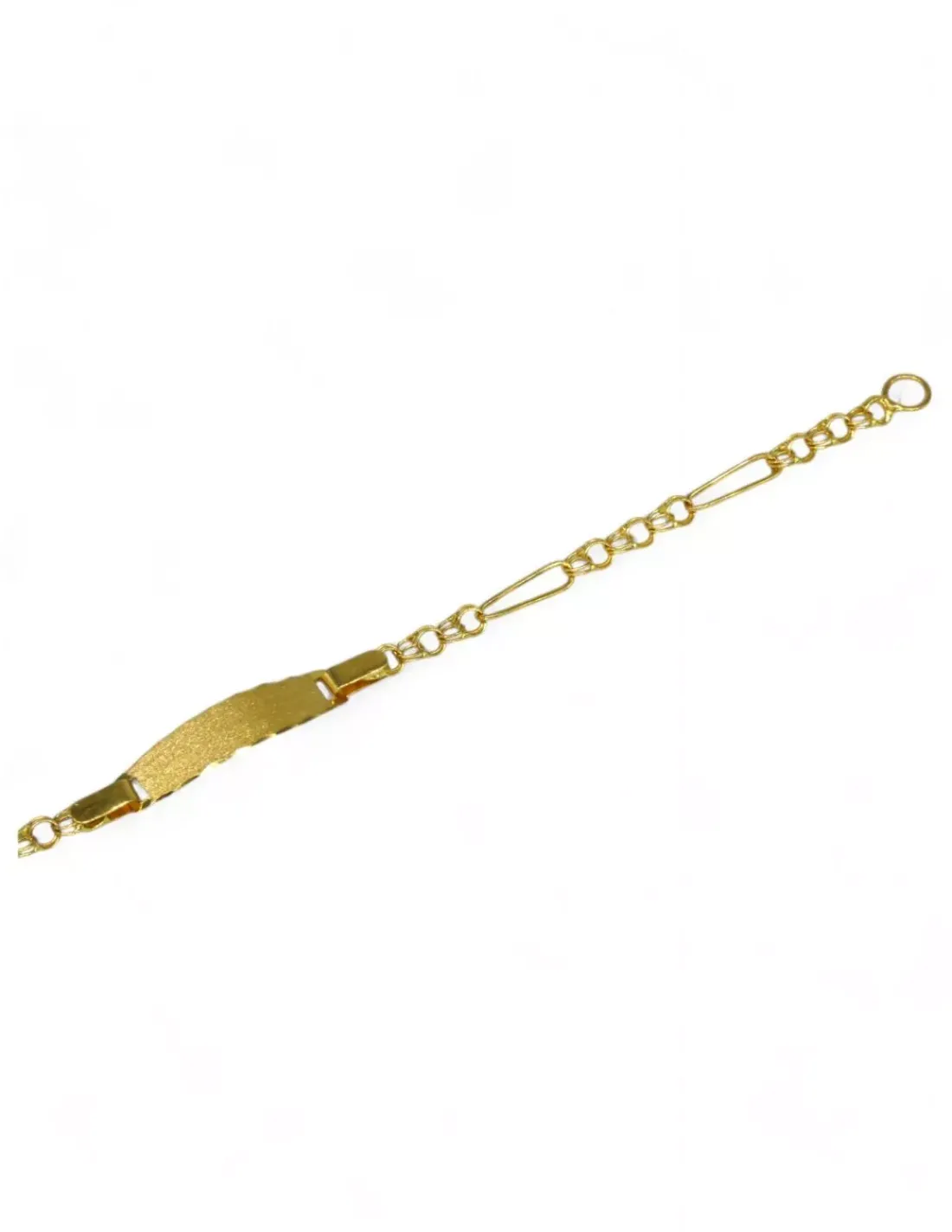 Clearance Pulsera esclava bebe eslabón love x 1 oro 18k - 14cm Esclavas|Pulseras De Oro