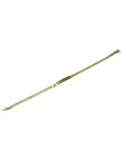 Flash Sale Pulsera esclava eslabón barbada oro 18k - 18cm Esclavas|Pulseras De Plata