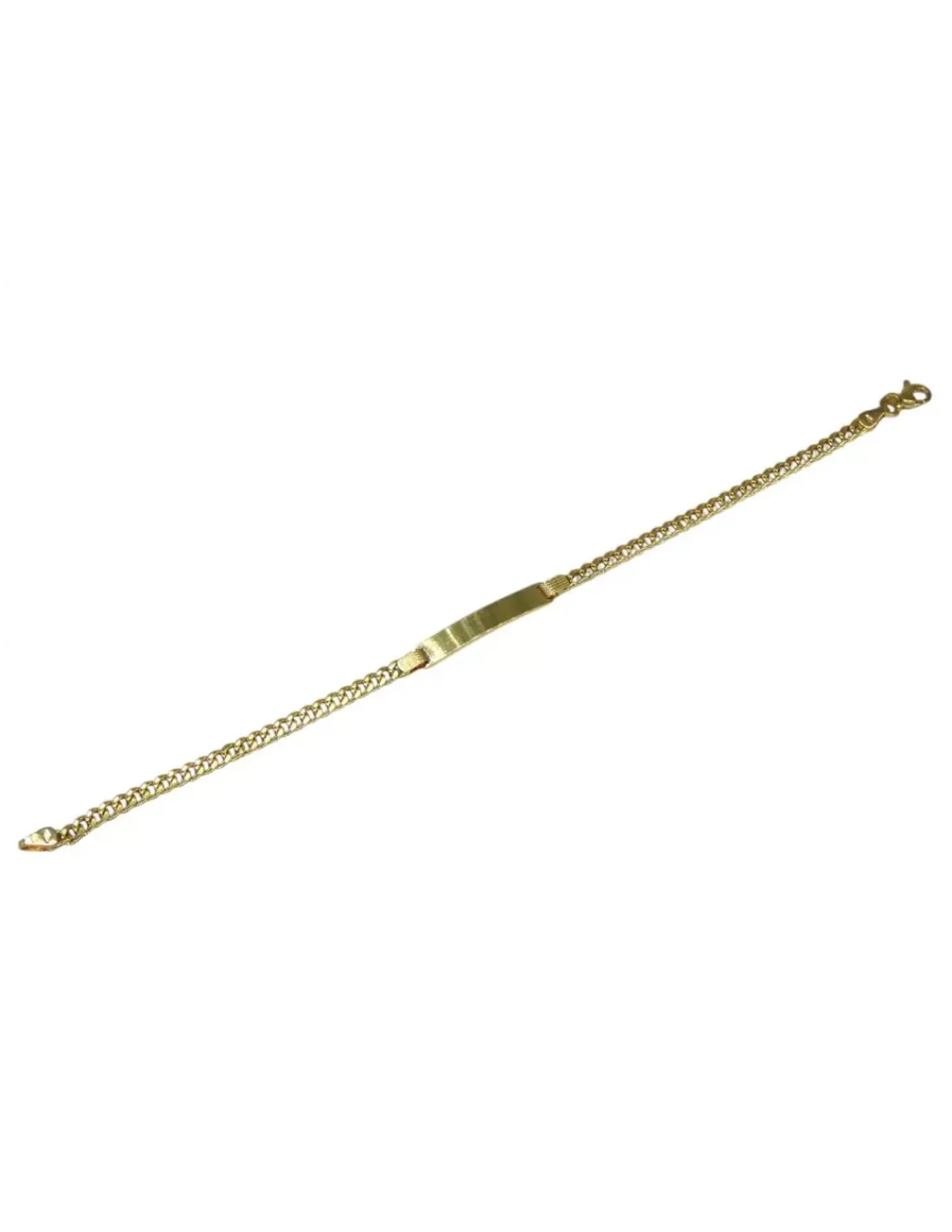 Flash Sale Pulsera esclava eslabón barbada oro 18k - 18cm Esclavas|Pulseras De Plata