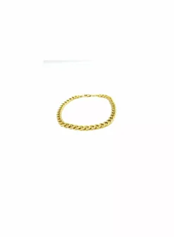 Fashion Pulsera eslabón Bilbao oro 18k - 23cm Pulseras De Plata|Pulseras De Oro