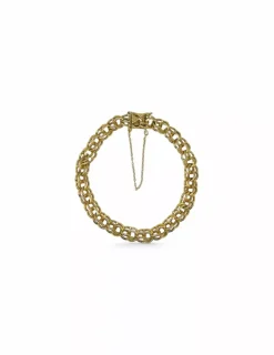 Best Sale Pulsera eslabón Love oro 18k - 20cm Pulseras De Plata|Pulseras De Oro