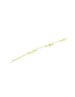 Best Pulsera estrellas y perlas plata chapada oro Pulseras De Oro