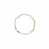 Best Pulsera flor oro blanco 18k - 16cm Pulseras De Plata|Pulseras De Oro