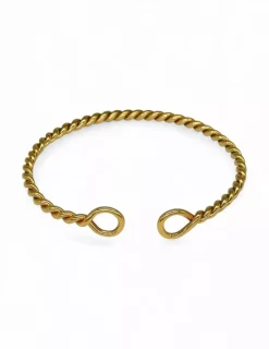 Hot Pulsera Genoveva oro 18K - 7cm Cañas|Pulseras De Plata