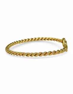 Hot Pulsera Genoveva oro 18K - 7cm Cañas|Pulseras De Plata