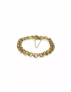Flash Sale Pulsera love doble oro 18k - 20cm Pulseras De Plata|Pulseras De Oro