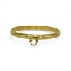 Online Pulsera media caña lisa c. seguridad oro 18k - 6cm Pulseras De Plata|Pulseras De Oro