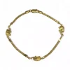 Best Pulsera motivos tres elefantes oro 18k - 18.5cm Pulseras De Plata|Pulseras De Oro