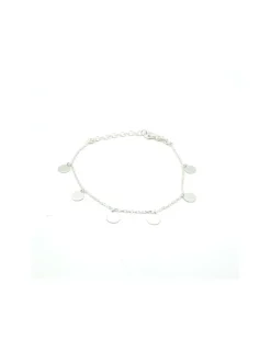 Sale Pulsera plata 6 chapas Pulseras De Oro