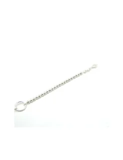 Fashion Pulsera plata eslabones, bolas, círculo y chapas Pulseras De Oro