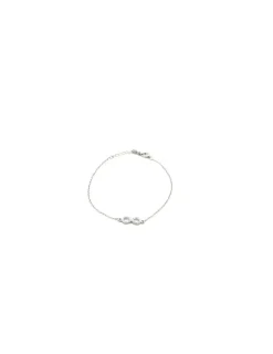 Discount Pulsera plata infinito circonitas Pulseras De Oro