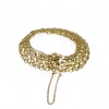 Fashion Pulsera princesa corazones oro 18k - 18cm Pulseras De Plata|Pulseras De Oro