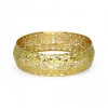 Online Pulsera rígida ancha con dibujo labrada oro 18k - 6.5cm Pulseras De Plata|Pulseras De Oro