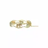 Online Pulsera rígida bicolor elefantes oro 18k - 6.5cm Cañas|Pulseras De Plata