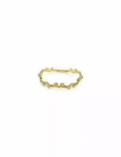 Cheap Pulsera semirrígida nubes oro 18k - 19,50cm Pulseras De Plata|Pulseras De Oro