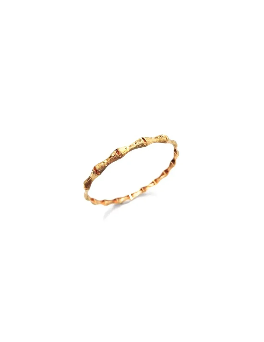 Shop Pulsera tipo caña labrada oro 18k - 6.7cm Cañas|Pulseras De Plata