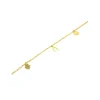 Cheap Pulsera tobillera sol herradura mano Fátima oro 18k Más Joyas