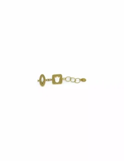 Outlet Pulsera tulipán oso flor Tous oro bicolor y diamantes - 20cm Pulseras Con Brillantes|Pulseras De Plata
