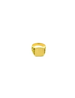 Store Sello caballero tallado en oro macizo 18k Sellos|Anillos De Oro