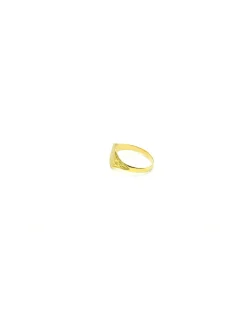 Cheap Sello comunión tallado placa cuadrada oro 18k Sellos|Anillos De Oro