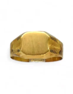 New Sello cuadrado oro 18k - T.8 Sellos|Anillos De Oro