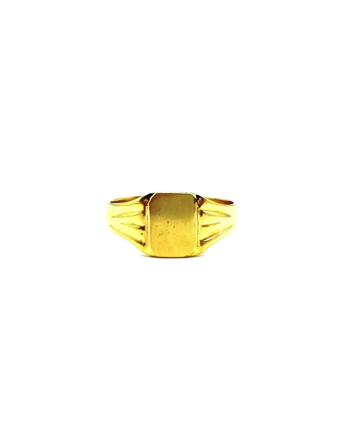 Fashion Sello cuadrado oro 18k - T.13 Sellos|Anillos