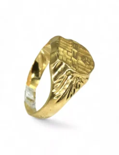 Flash Sale Sello escudo FC Barcelona oro 18k - T.19 Sellos|Anillos De Oro