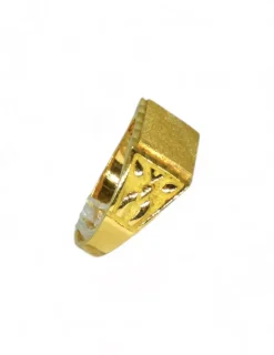 Best Sale Sello labrado laterales oro 18k - T.14 Sellos|Anillos De Oro