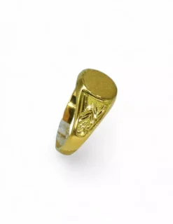 Best Sale Sello labrado oro 18k - T.14 Sellos|Anillos De Oro