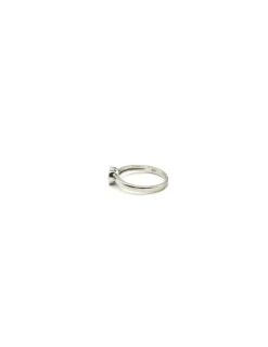 Cheap Sortija solitario chatón plata - T.14 Anillos De Plata|Anillos