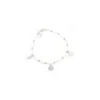 Flash Sale Tobillera bolas charms moon plata - 20 cm Más Joyas